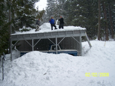 Let The Fun Begin - Snow Removal from Roofs Jan 08